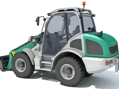 Wheel Loader 3D model
