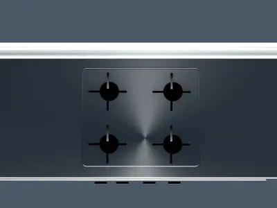 INDUSTRIAL KITCHEN COOKING UNIT 3D model purchase