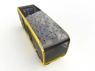 Inti Electric Bus 3D model