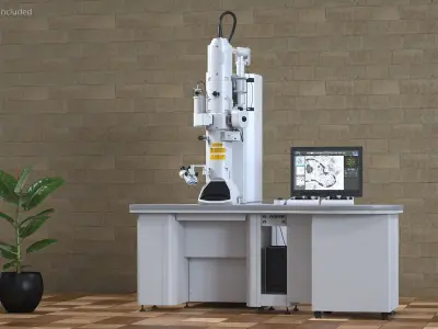  Generic Electron Microscope with Control System 