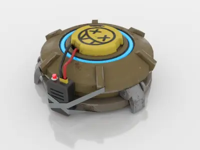 Junkrat Concussion Mine 3D model