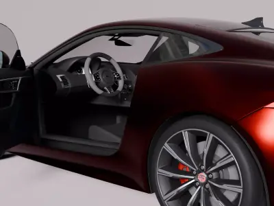 Jaguar F-Type 3D Model 3D model