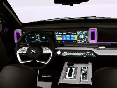 Hyundai Mufasa 2026 3D model
