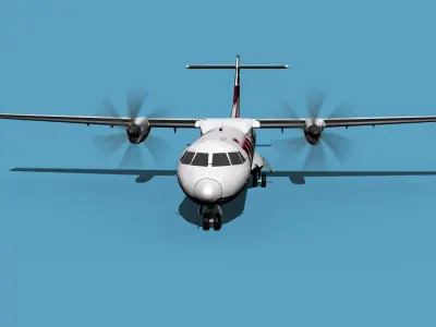 ATR  ATR-72-600 Czech Air 3D model