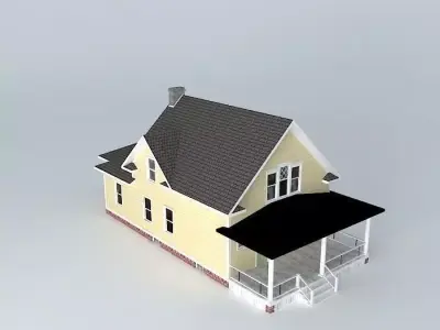 Farm House Free 3D model purchase