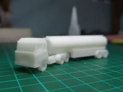 3d Printed Tanker Truck 3D print model