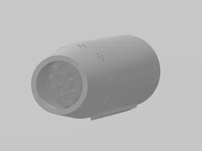 Russian UB-16-57 UMP Rocket Launcher 3D print model
