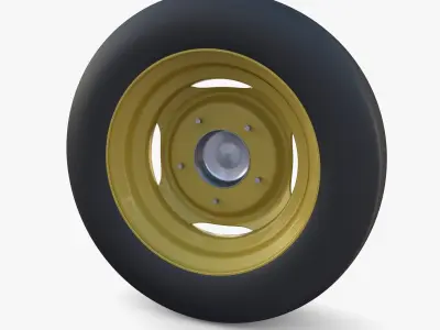 Generic 40s Van Wheel 3D model