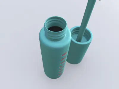 Mascara 3D Model Realistic Beauty Product Low-poly 3D model