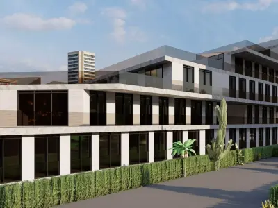 Modern Building - 3D Model for Sale 3D model