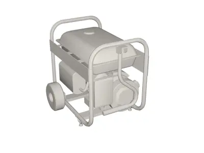 Portable generator 3D model purchase