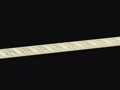 baguette decorative strip 3D model purchase