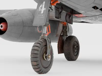 Messerschmitt Me 262 1943-1945  3D model