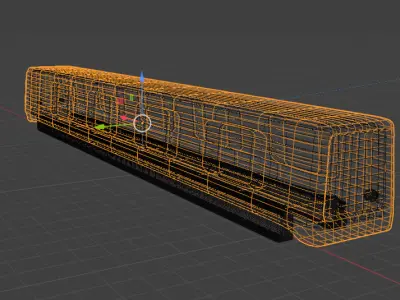 DSB train station 3D model