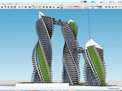 Sketchup Tower B7 Free 3D model