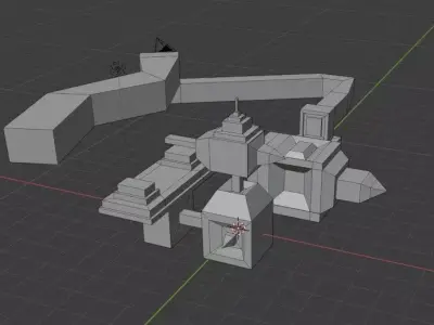 Machine For tycoon game Free 3D model