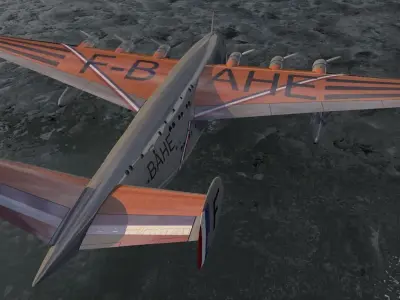 Sud Est Se-200 Amphitrite  -  LeO H-49 3D model