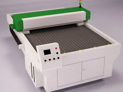 Laser Rover 3D model