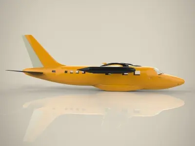 TOY Plane 3D model 6