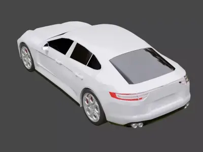 Porsche Panamera 3D model