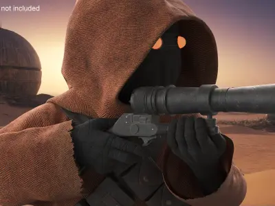 Star Wars Ion Blaster Jawa 3D model