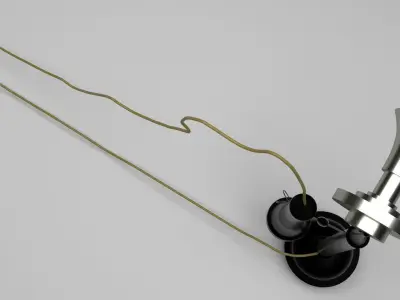 Alexander Graham Bell First Phone 3D model