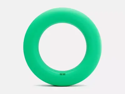 15x4 Hoosier Front Runner 26 Tire 3D print model