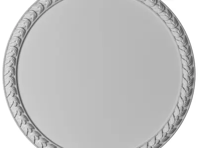 Anthropologie Laurel Mirror 3D model