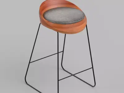 chair Low-poly 3D model