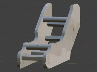 Schwelleraufsatz Free low-poly 3D model