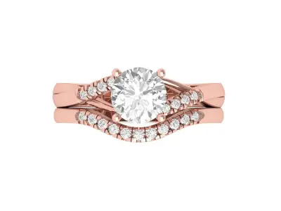 Wedding Ring  3D print model 414