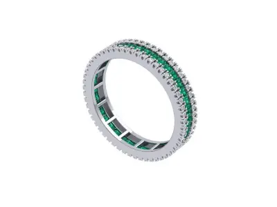 Engagement Band  3D print model buy