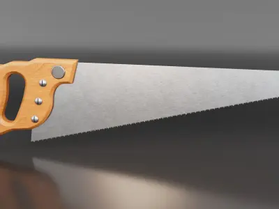 Saw Pack Free low-poly 3D model