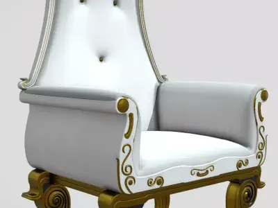 Antique Sofa 3D model buy