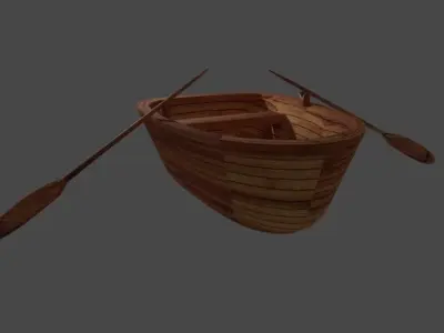 Small Boat 3D model