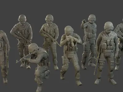 CzechSlovak Police Tactical Unit CPTU1 Pack1