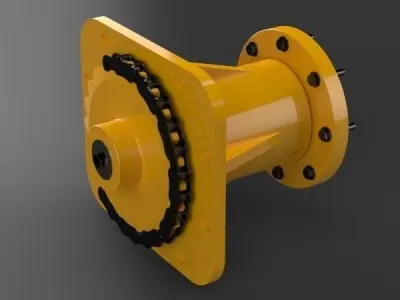 Front Drive Free 3D model