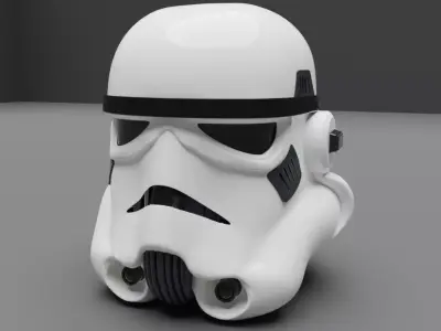 Assault helmet 3D model