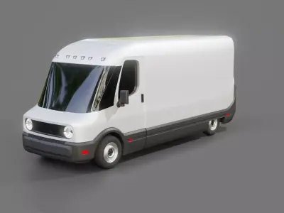 Rivian EDV 500 3D model