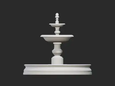 Beginfountain TDF 3D model