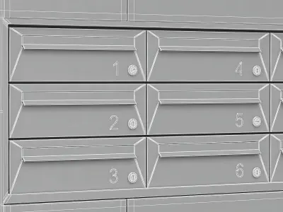 Mailbox 3D model