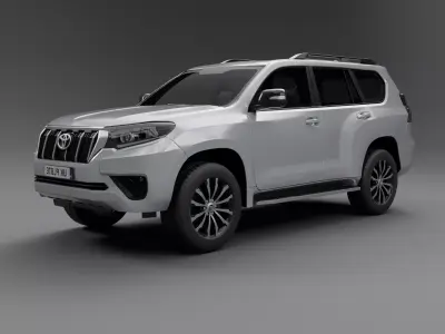 Toyota Land Cruiser Prado Free 3D model