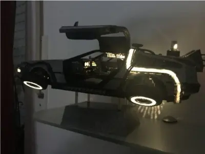DIY DeLorean Time Machine 3D print model