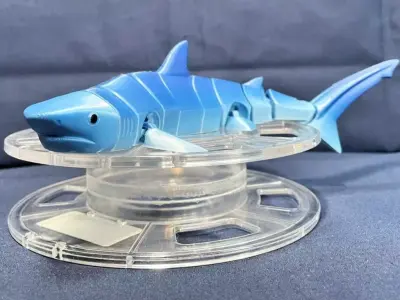 Flexi Shark Articulated 3D Print 3D print model