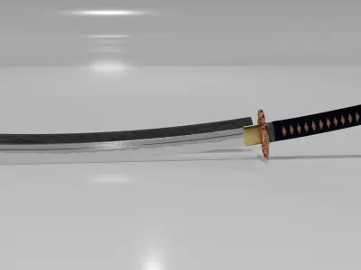 Katana 3D model purchase
