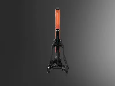 MTB frame  Low-poly 3D model