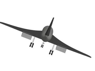 CONCORDE 3D model get