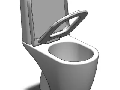 Toilet 3D print model purchase