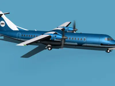 ATR  ATR-72-600 Amakusa 3D model