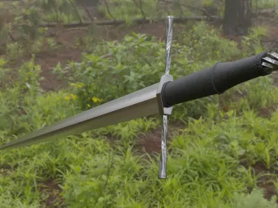 Bastard Sword 3D model